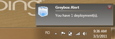Greybox Alert