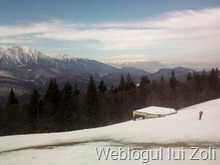 Bucegiul, Piatra Craiului și Făgărașul văzute de pe Clăbucetul Predealului