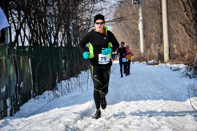 Zoli la întoarcerea de pe traseul de alergare