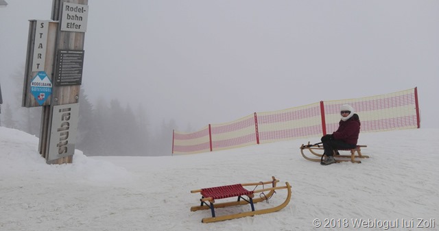 La sanie in Stubaital